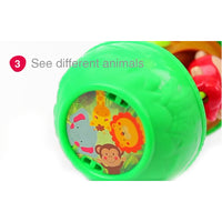 Thumbnail for winfun cheeky monkey activity roller musical toy for baby