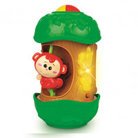 Thumbnail for winfun cheeky monkey activity roller musical toy for baby