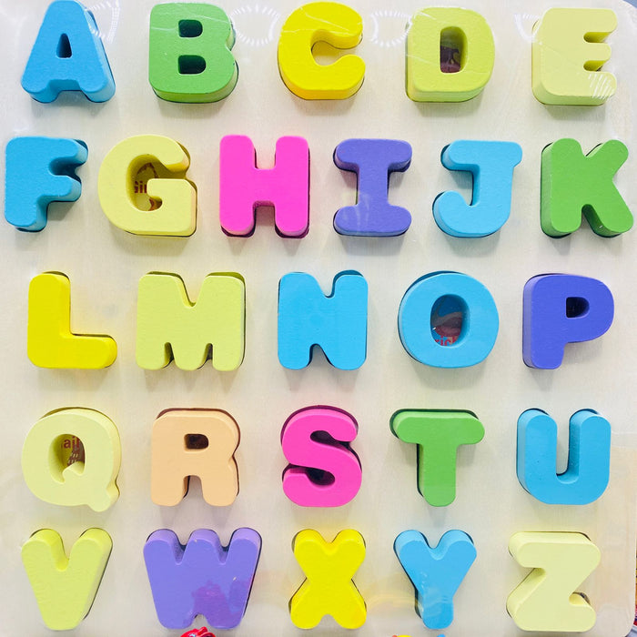 Wooden Alphabet Board