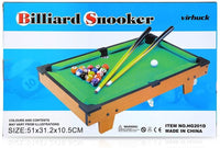 Thumbnail for wooden billiard snooker game mini table set
