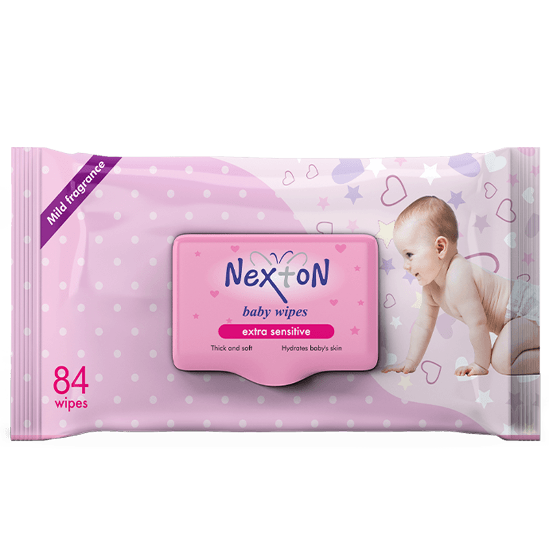 Nexton Baby Wipes Extra Sensitive 84 Pieces