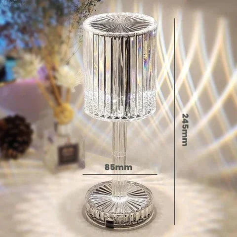 Touching Control Crystal Table Lamp