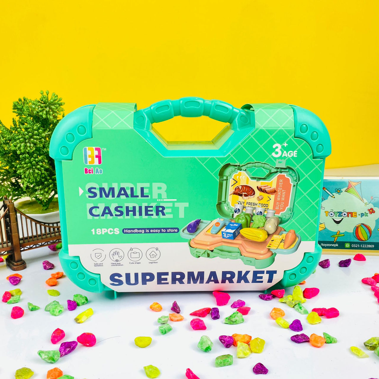 18 pcs super market briefcase
