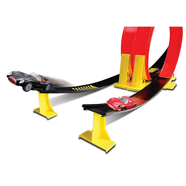 bburago 1 43 ferrari race and play dual loop