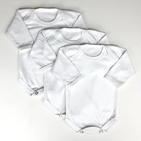 Plain Bodysuit Pack of 3