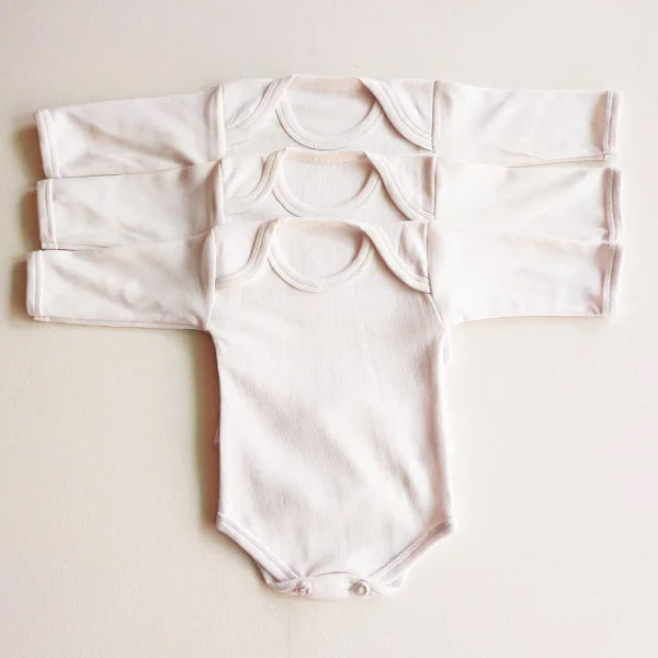Plain Bodysuit Pack of 3