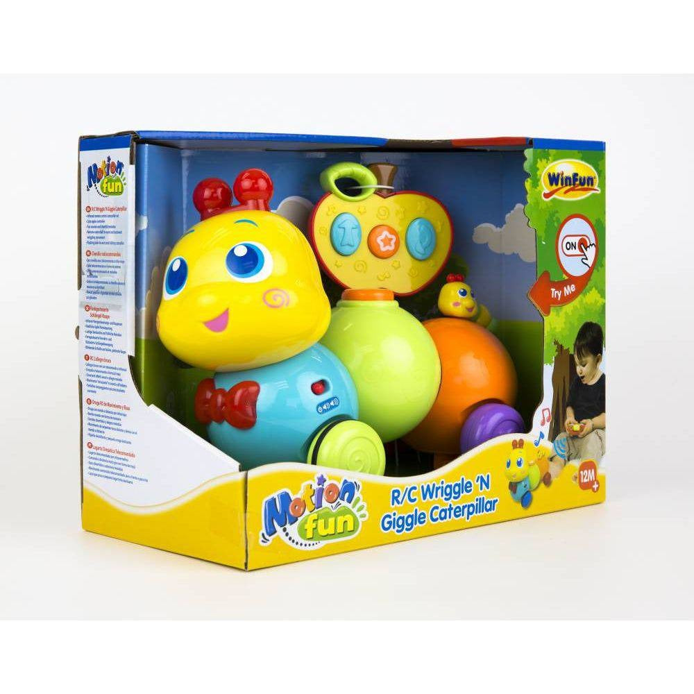 winfun remote control wriggle n giggle caterpillar 2