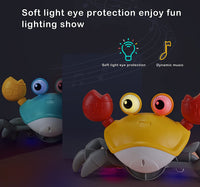 Thumbnail for B/O Crawling Crab Moving Toy