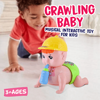 Thumbnail for newborn crawling baby b o