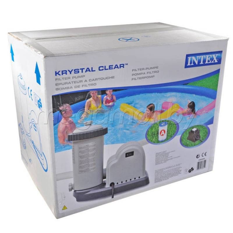 Intex Krystal Clear Cartridge Filter Pump 1500 GPH 220 - 240 V