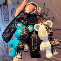 Thumbnail for Half Robot Body Bear Keychain