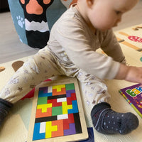 Thumbnail for Colorful Wooden Tangram Puzzle
