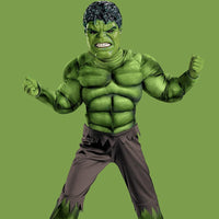 Thumbnail for boys deluxe hulk costume