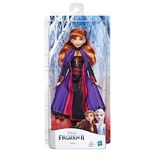 disney frozen anna fashion doll with long red hair