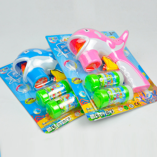 electric dolphin bubble gun