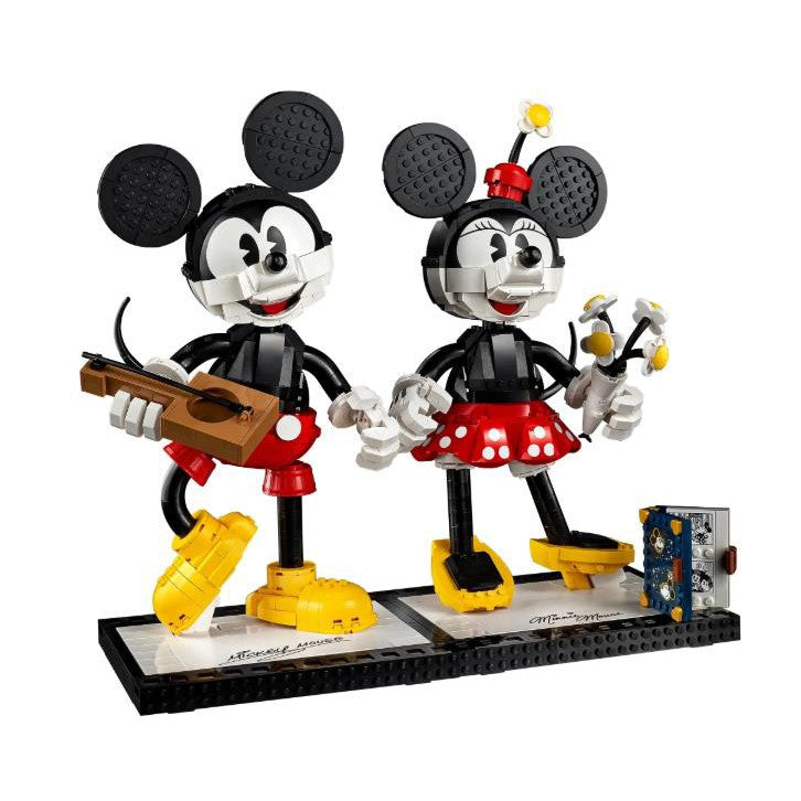 Building Block Characters Mickey Mouse & Minnie Mouse