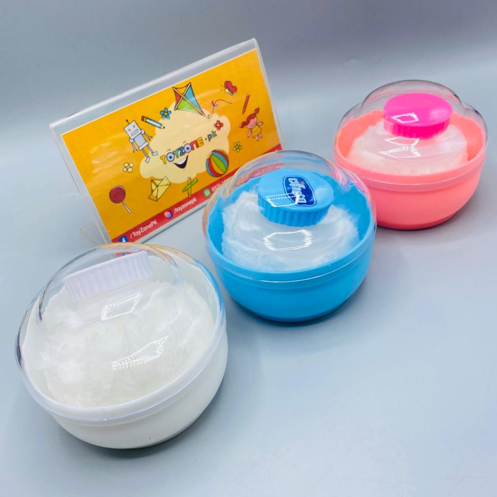Baby Powder Puff Box Container