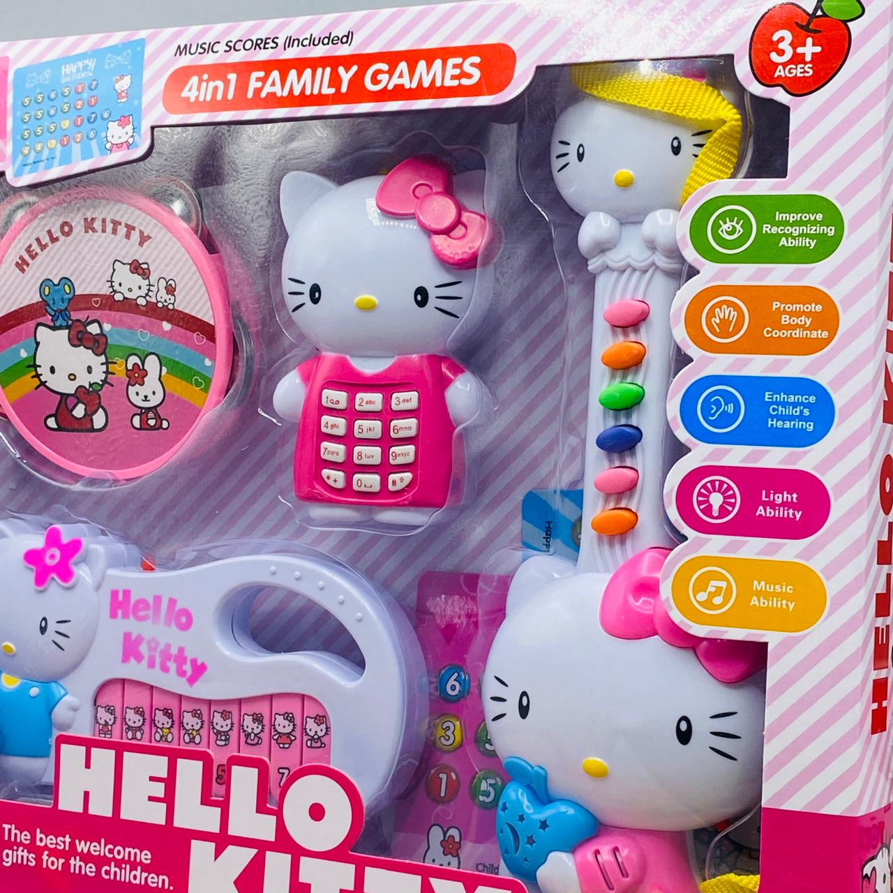 hello kitty music 4 in 1 family games tzp1