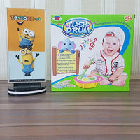 Thumbnail for musical light sound flash drum with sticks