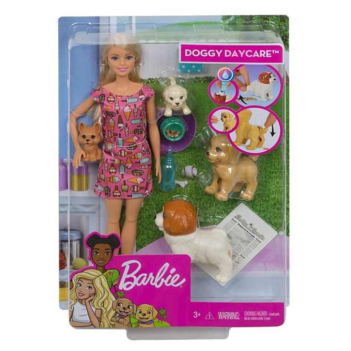 barbie doggy daycare doll pets