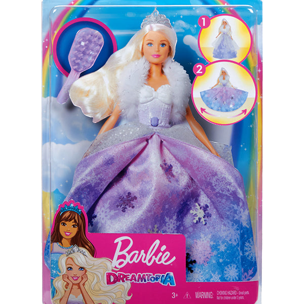 barbie dreamtopia fashion princess doll set