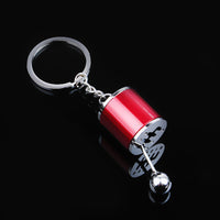 Thumbnail for 3D Gear Knob KeyChain - 2 Pcs