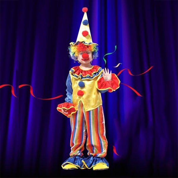 halloween circus clown costume