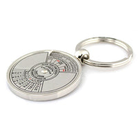 Thumbnail for 50 Years Perpetual Calendar Metal Keychain - 2 Pcs