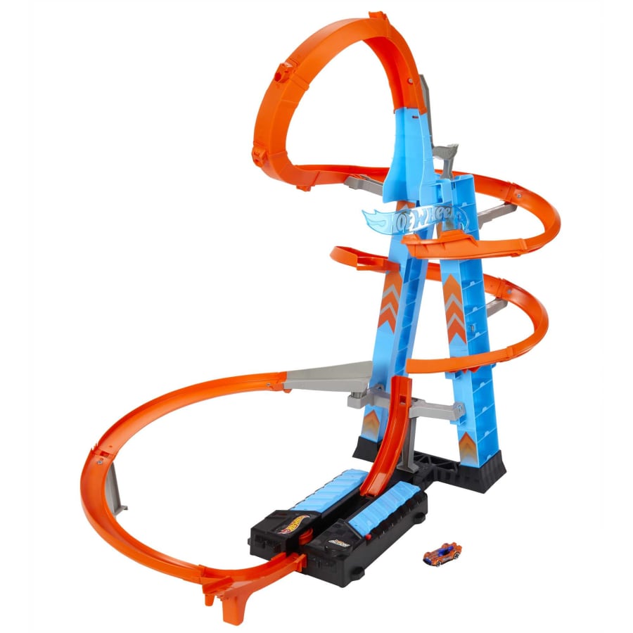Hot Wheels Sky Crash Tower Track Set