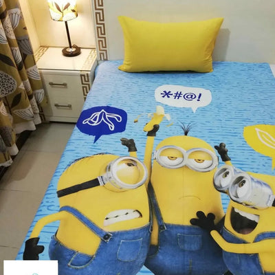 Minion Kids Bed sheet