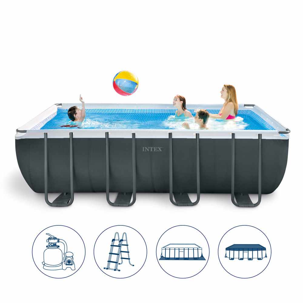 Intex Ultra XTR Frame Rectangular Pool Set