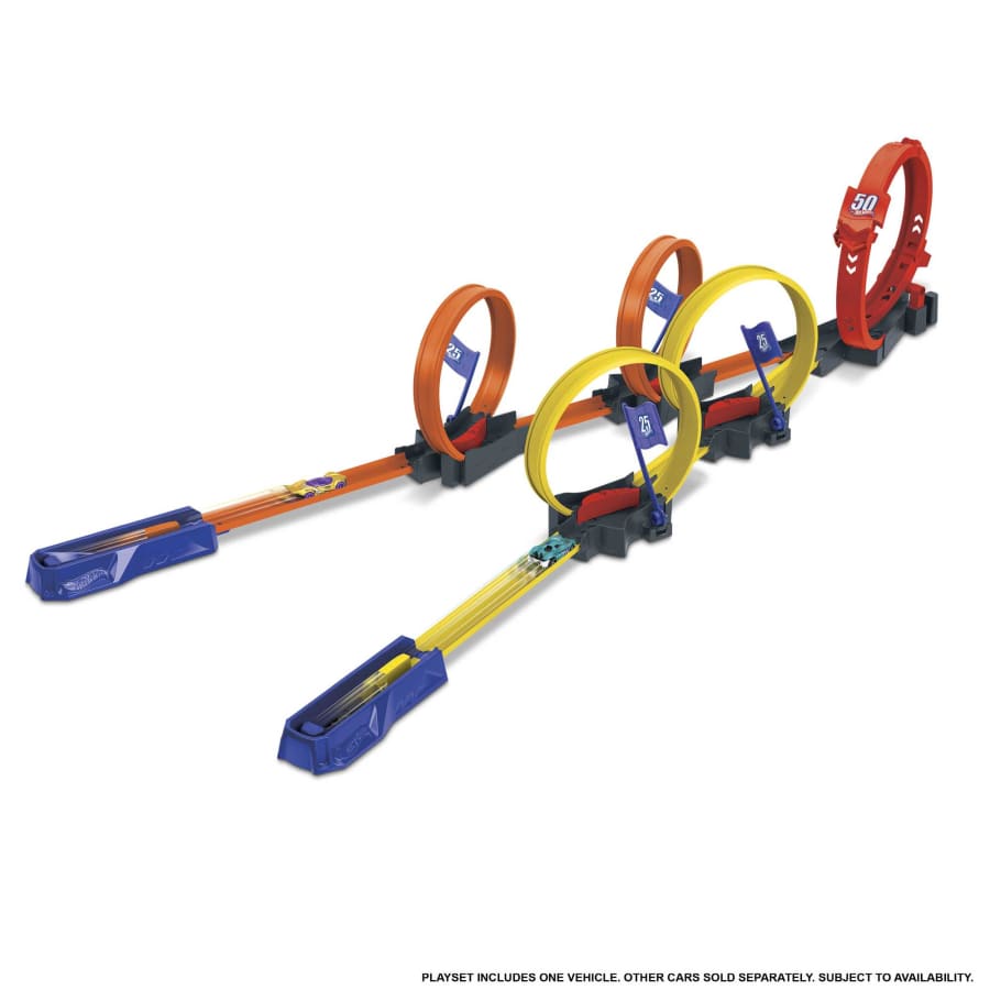 Hot Wheels Multi-Loop Race Off Playset