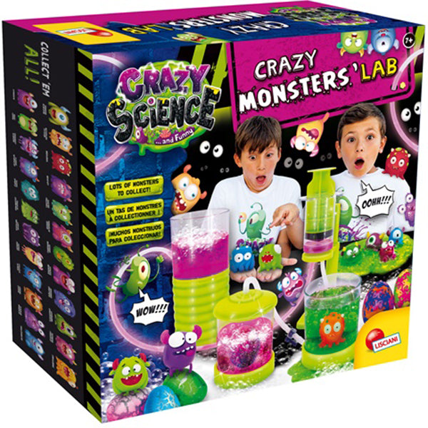 lisciani crazy science the great monster factory
