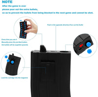 Thumbnail for 2 in 1 Automatic And Manual M-416 Gel Blaster Gun Toy