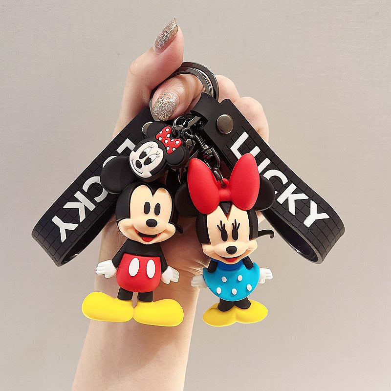 Mickey and Minnie Keychain