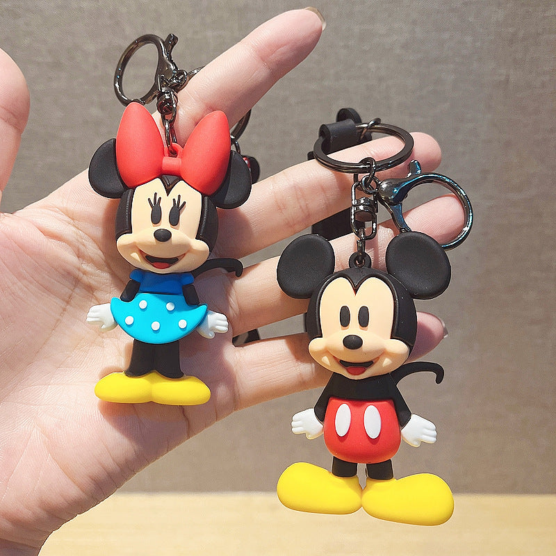 Mickey and Minnie Keychain