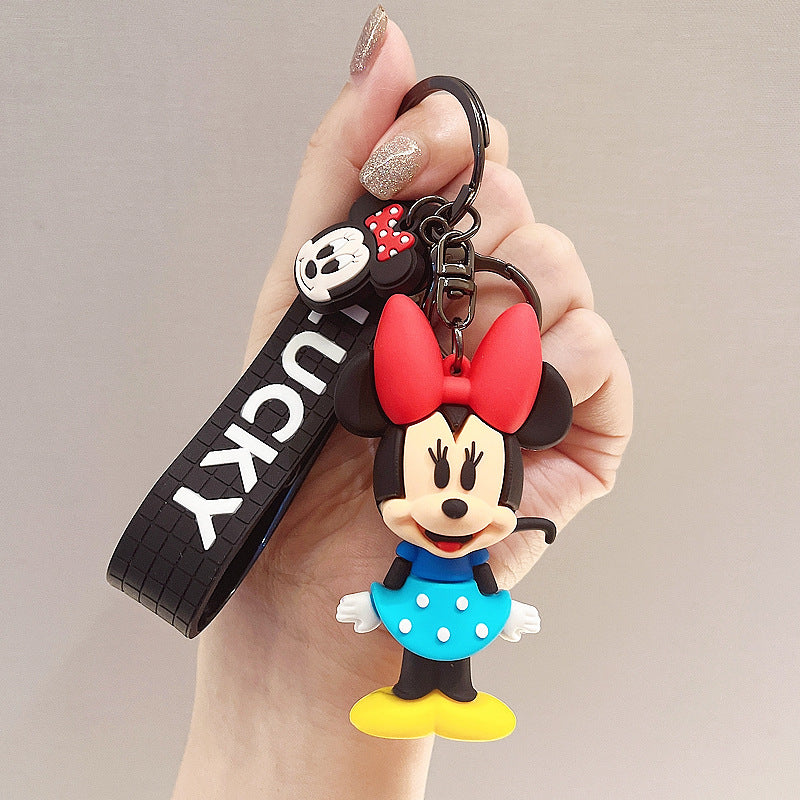 Mickey and Minnie Keychain