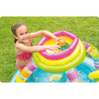 Thumbnail for Intex  Rainbow Inflatable Playground Pool