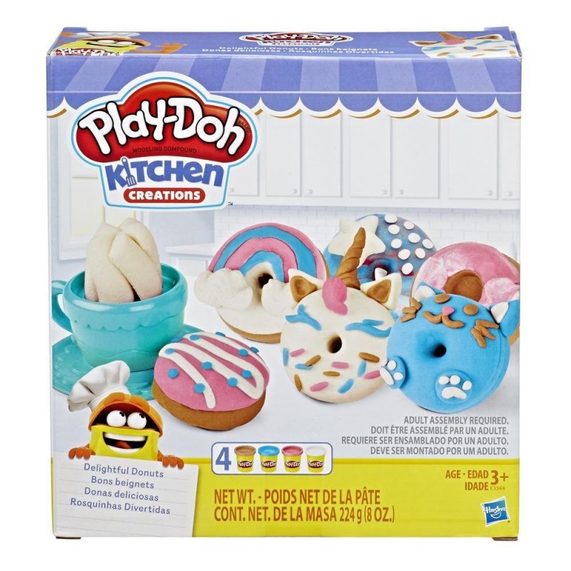 play doh kitchen creations delightful donuts