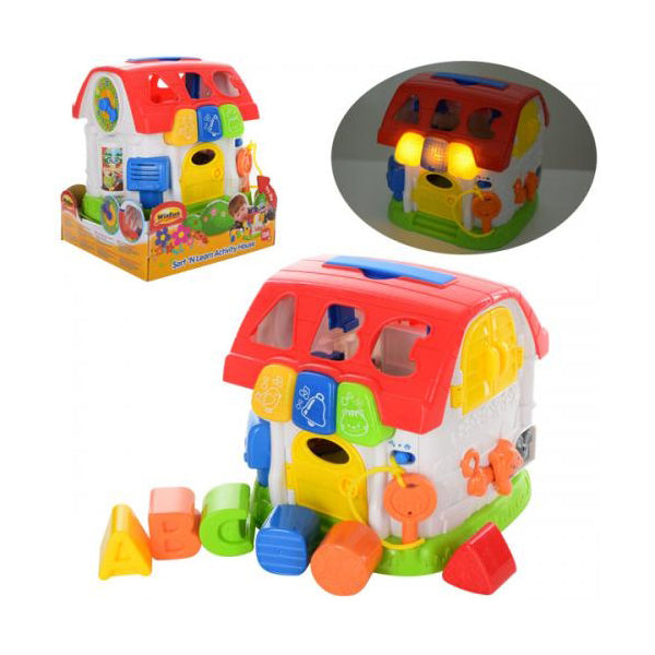 winfun sort n learn activity house