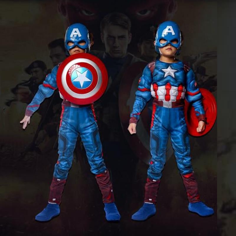 captain america muscle costume