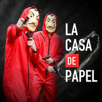 Thumbnail for Money Heist Halloween Costumes with Mask