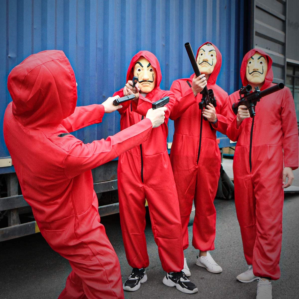 Money Heist Halloween Costumes with Mask