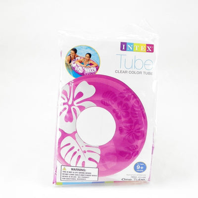 Intex Inflatable 36" Pool Tube Clear Color Water Ring