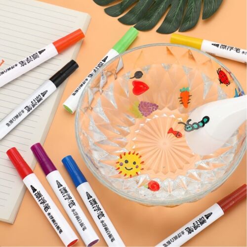 Magical Floating Painting In Water With Spoon (12pcs Marker)