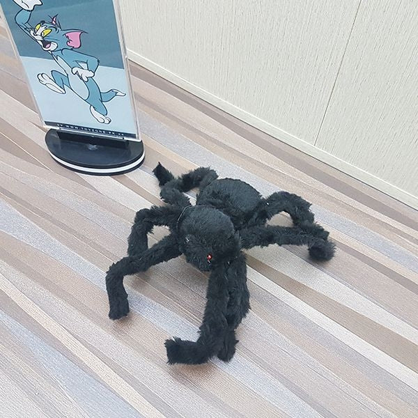 halloween plush happy spider toy