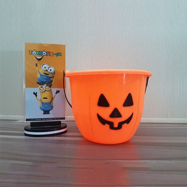 Halloween Pumpkin Treat Bucket