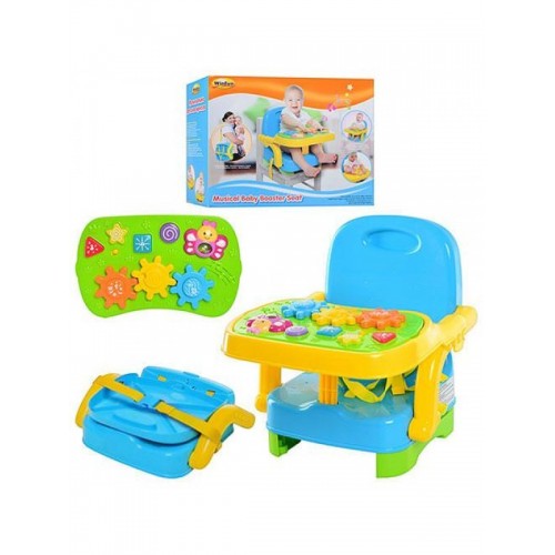 winfun seat booster with a game board