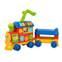 Thumbnail for winfun baby walker ride on learning train
