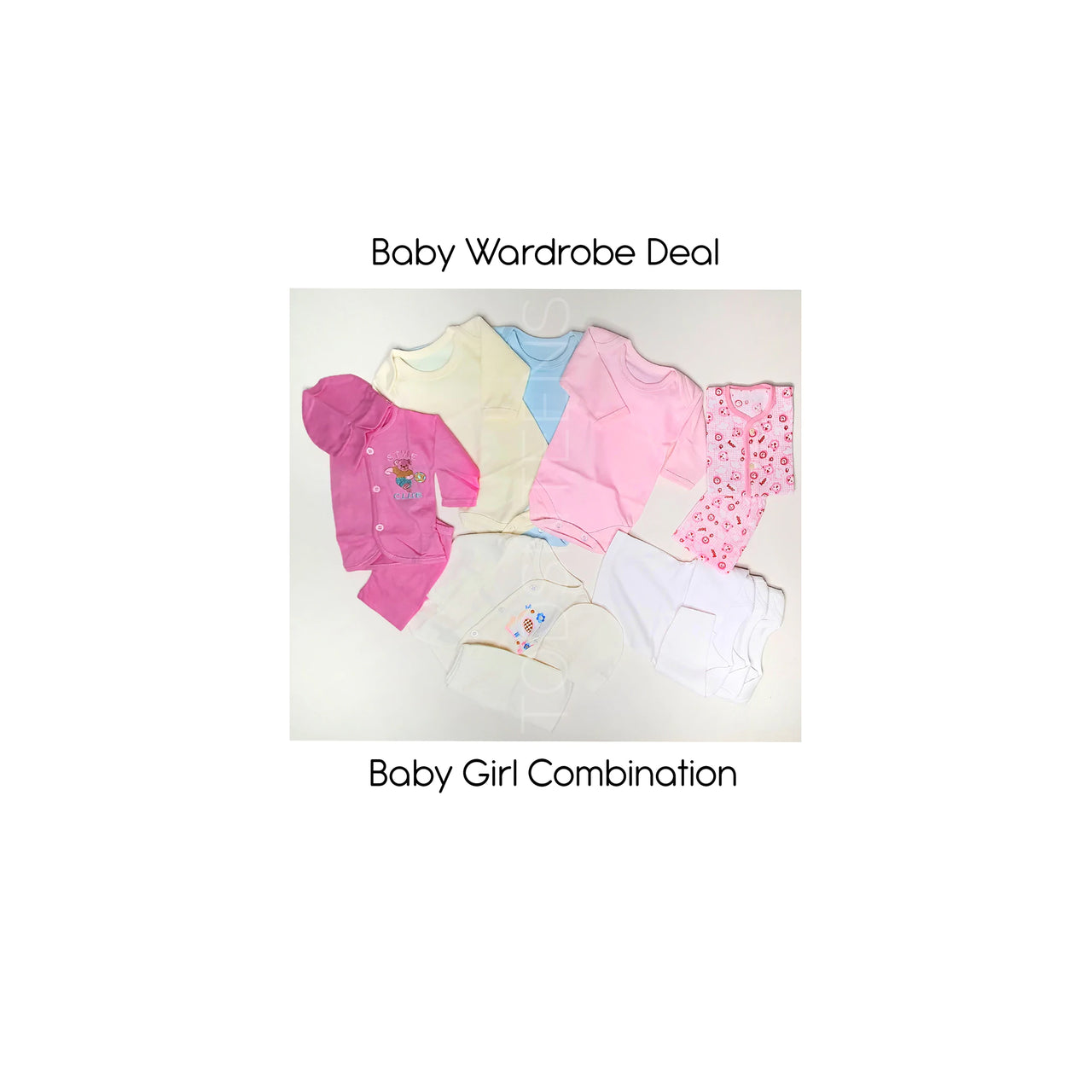 Baby Wardrobe Deal Pack of 9
